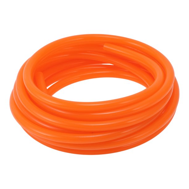 Manguera de vacío de silicona Unique Bargains, línea de vacío automotriz, naranja, 20FT 15/64" 6mm ID 2mm Grosor, 1 Pc, alta temperatura, presión máxima de 130PSI para aire y agua
