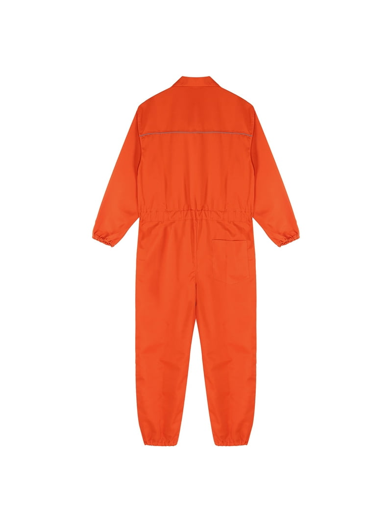 TiaoBug Men's Long Sleeve Industrial Coverall Safety Enhanced