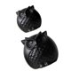 thumbnail image 4 of Cat Owl Figurine Ceramic Statue for Decor 2Pcs Cartoon Black Desktop Decorations, 4 of 4