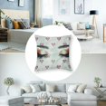 thumbnail image 5 of Eyelash Throw Pillow Cover Winking Eyes and Pink Hearts Romantic Pattern Cartoon, Decorative Square Covers for Couch Bed &amp; Sofa, Fuchsia Pale Blue Black, 5 of 7