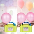 thumbnail image 5 of Electric Balloon Inflator Pump - Dual Nozzle Pump Tip Air Blower with Built-in Motor Advanced Wire Storage for Kids Children Birthday Party Wedding Sports Holiday Festival Decoration (Yellow), 5 of 7