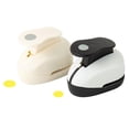 thumbnail image 1 of Mistayd 2PCS Circle Cutter (0.385 inch + 1/2 inch Hole Puncher Shapes) Circle Punches for Paper Crafts Scrapbooking Punches (9.8mm+12mm Hole Punch) Circle Punch Set, 1 of 5