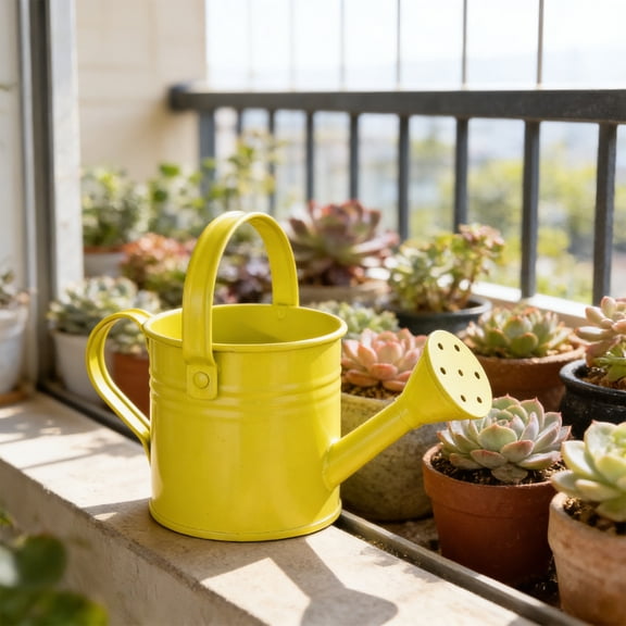 Watering Can for Indoor Outdoor Plants, Plant Watering Pot with Spout and Handle, Multicolor Watering-Can for Outdoor Indoor Plants Flower Garden