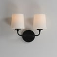 thumbnail image 4 of 12092SWBK Maxim Lighting Bristol - 2 Light Wall Sconce-10 Inches Tall and 13.25 Inches Wide-Black Finish, 4 of 4