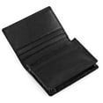 thumbnail image 2 of Men’s Bifold Front Pocket Wallet Genuine Leather RFID Blocking Card Billfold, Black, 2 of 8
