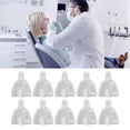 thumbnail image 4 of Impression Tray, Plastic Portable Perforated Impression Tray 10pcs  Transparent  For Dentists For  Hospital Upper Teeth,Lower Teeth, 4 of 8