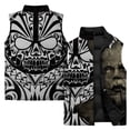 thumbnail image 3 of Chaleco de algodón informal de invierno para hombre, chaqueta holgada y cálida, ropa para hombre 2024, chaleco con estampado de orcos y monstruos góticos, abrigos, 3 of 5