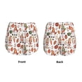 thumbnail image 3 of Daiia Gnomes And Autumn Leaves Pattern Women's 2 in 1 Running Shorts - Lightweight Athletic Workout Gym Yoga Shorts Liner with Phone Pockets-Small, 3 of 7