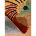 thumbnail image 6 of Rugsotic Carpets Hand Tufted Wool Eco-Friendly Area Rugs - 10'x10', Round, Camel, Modern Contemporary Design, High Pile Handmade Anti Skid Rugs for Living Room, Bed Room (K00219), 6 of 7