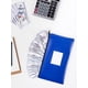 thumbnail image 5 of Bolsas de piel para depósitos bancarios SMARTAKE, paquete de 10 unidades, azules x cm, 5 of 7