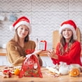 thumbnail image 3 of Christmas Decoration Drawstring Drawstring Candy Bag (24*32cm) Candy Variety Pack Christmas Goodie Bag, 3 of 7