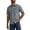 Western Blue, variant on ® Men's Western Inspired Short Sleeve Shirt