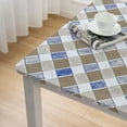 thumbnail image 5 of BANET  Country Rustic Buffalo Plaid Cotton Fabric Tablecloth, Checkered Cottage Gingham Easy Care Tablecloth 40*40, 5 of 8