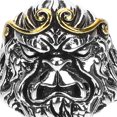 thumbnail image 4 of MasteelfCA Men Ring Monkey Ring Cool Finger Ring Personalized Ring Creative Ring Jewelry, 4 of 7
