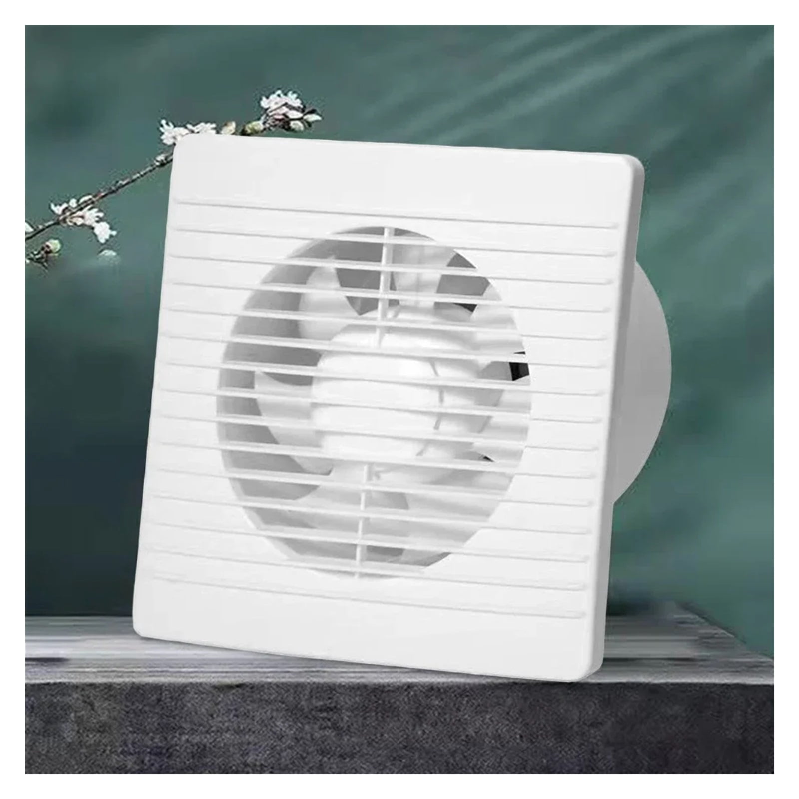 4"6"8" Exhaust Fan Energy-saving Wall Mounted Vent Fan Anti-Mosquito Design Ventilator Extractor Fan For Bathroom Kitchen Toilet ,Energy-Efficient