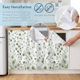 thumbnail image 5 of Sage Green Polka Dot Cabinet Curtain 35"Wx35"L,Dustproof Under Sink Skirt W/ Self Adhesive Tape,Modern Art Abstract Watercolor Dot Cabinet Curtain Cover for Kitchen Sink,Bathroom Vanity,Laundry Room, 5 of 9