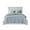 Blue, variant on Gracie Mills Salvatore 3-Piece Reversible Quilt Set Cotton Microfiber Scalloped Edge