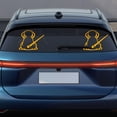 thumbnail image 6 of Yunuuuoa Cute Dog Rear Windshield Wiper Decal Sticker, Car Back Window Decoration, Funny Pet Lover Car Accessory, Vinyl Decal for Auto Truck SUV Vehicle, 6 of 6