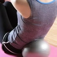 thumbnail image 3 of Exercise Ball Yoga Ball for Exercise Pregnancy Anti-Burst Fitness Balance Ball for Pilates Yoga Birthing Stability Gym Workout Training Physical Therapy 50cn, 3 of 3