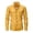 Yellow, variant on Men's Plaid Button Down Shirts Long Sleeve Casual Business Work Blouse Tops Regular Fit Gingham Shirts Yellow XL