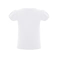 thumbnail image 2 of vastwit Kids Girls Short Puff Sleeve Pullover Top Summer Cotton Basic T-shirts White 3-4, 2 of 7