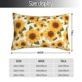 thumbnail image 2 of Balery Yellow Polka Dot Sunflower Funda de Cojín Estampada, Regalos para Mujeres, Regalos de Amor para Ella, Regalos para Novia o Esposa, Funda de Almohada-20"x30", 2 of 6