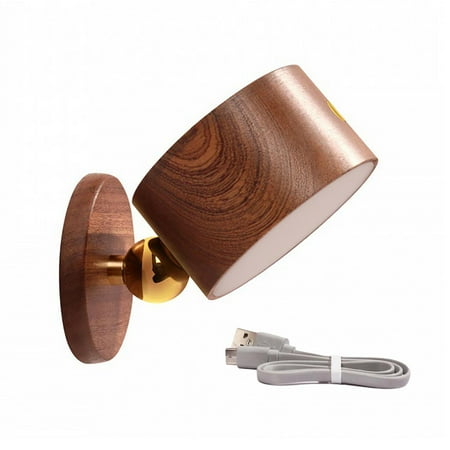 

Fovolat LED Wall Sconces|Wall Mounted Lamps with Rechargeable Battery Operated USB Port|Cordless Wall Lights for Reading Bedside