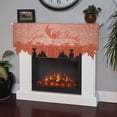 thumbnail image 2 of Poliéster de tela para chimenea Calabazas Hojas de arce Bufanda Día de acción de gracias Adornos de decoración festiva segundo Colcomx bufanda del manto de la chimenea de la calabaza, 2 of 6