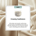 thumbnail image 4 of (4 pack) Mainstays 3-Wick Scented Glass Jar Candle, Creamy Cashmere, 11.5oz., 4 of 10