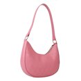 thumbnail image 2 of Bolsa Rhombic Lattice Underarm Bags Casual Crescent Shoulder Bag para viajes (rosa) Ehuebsd Para Estrenar, 2 of 2