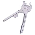 thumbnail image 1 of 6 In1 Utili-key Keychain Keyring Multi Tool Stainless Edc Screwdriver Opener, 1 of 5