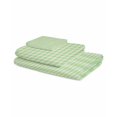 thumbnail image 2 of Sage Green Towel Set of 3, Soft Microfiber Bath Towels, Hand Towel, Washcloths, Grid Checkered Plaid Gingham Lattice Trellis Quick-Dry Absorbent Towels for Bathroom Kitchen Hotel Beach Gym Spa, 2 of 7