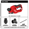 thumbnail image 2 of Milwaukee Tool M12 Brushless 2" Planer, 2 of 12