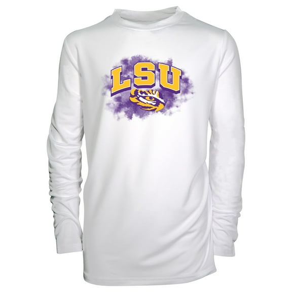 Toddler Garb White LSU Tigers Jesse Long Sleeve Sun Shirt