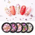thumbnail image 2 of UDIYO 1 Box Nail Decoration Vibrant Color Sparkling Surface Resin 3D Nail Art Decoration Loose Bead Mini Bubble Ball Decor Beauty Supplies, 2 of 7