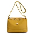 thumbnail image 2 of Bolso de hombro compuesto, transpirable, para mujer, almohada, bandolera, viaje de compras de nailon (amarillo), 2 of 6