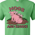 thumbnail image 4 of Inktastic Hogs and Kisses with Cute Pig Family T-Shirt, 4 of 5