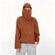 thumbnail image 5 of Sudadera con capucha de manga larga para niños, de invierno, de color liso, para deportes de ocio, con bolsillos, para niñas, de poliéster, 5 of 8