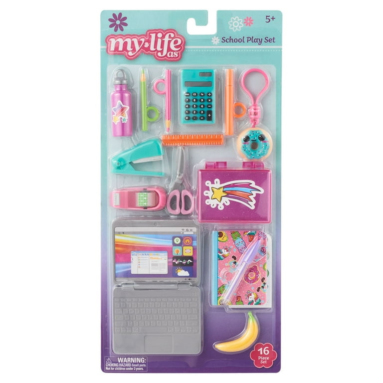 My Life As School Supply Play Dolls Set - 1 Each