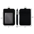 thumbnail image 5 of GoGo Durable Badge & ID Holders, Leather Black, 3.1 x 4.5 in, 5 of 7