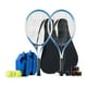 thumbnail image 1 of Pelota de entrenamiento de tenis con cuerda elástica, equipo de entrenamiento de tenis para principiantes, reboteador de tenis para 2 piezas de raqueta para adultos, 1 of 8