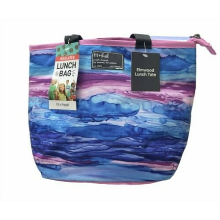 Fit & Fresh - Insulated Lunch Totebag - Elmwood-8.3x9.5”