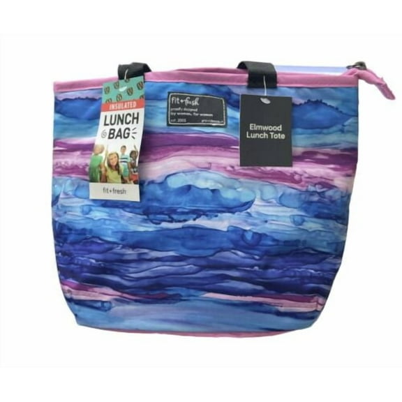 Fit & Fresh - Insulated Lunch Totebag - Elmwood-8.3x9.5”