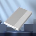 thumbnail image 4 of Caja de disco duro portátil de 2,5 pulgadas compatible con Plug and Play de 4 TB para computadora (plata tipo C), 4 of 5