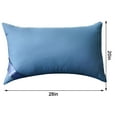 Oggfader Pillows for Bed King Size Feather Velvet Hotelgrade Pillow Core Soft And Supportive