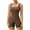 Coffee, variant on SwiftWear Women's Seamless Training Bodysuit - Built-in Bra Workout Romper for Yoga, Gym & Fitness | Quick-Dry Comfort​