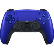 PlayStation 5 Pro 4TB SSD Digital Console with Two Controllers, White and Cobalt Blue DualSense and Mytrix Dual Controller Charger - Flagship PS5 Pro Console