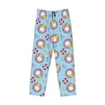 thumbnail image 4 of Daiia Gnome Pool Party Men's Sleep Pant with Pockets and Drawstring,Pajama Pants-X-Large, 4 of 9