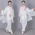 thumbnail image 6 of Tai Chi Clothes Taiji Kung Fu Uniforms Unisex Embroidery Elegant Martial Arts Wear Competition Performance, 6 of 7