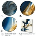 thumbnail image 3 of Designart Stylish Spiral Abstract IV Canvas Wall Art, 3 of 5